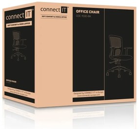 CONNECT IT COC-1030-BK - Sedia ufficio ForHealth BetaPro nera
