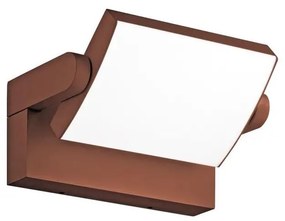 Ideal Lux -Applique a LED da esterno SWIPE LED/20,5W/230V CRI 90 IP54 marrone