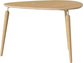 Tavolino da salotto di colore naturale ø 80 cm Hang Out – UMAGE