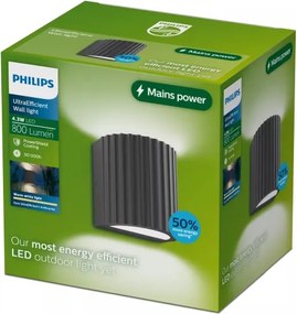 Philips - Applique da esterno LED ZYRA LED/4,3W/230V 2700K IP44