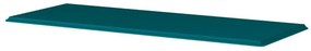 Top per lavabo Mdf BADEN HAUS L 123 x H 1.9 x P 48 cm blu petrolio truciolare, verniciato