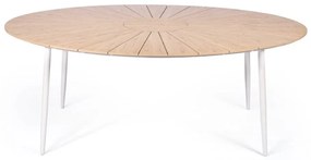Tavolo da giardino con piano in legno d'arte, 190 x 115 cm Marienlist - Bonami Selection