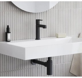 Ravak X070181 - Miscelatore per lavabo PURI 19,1 cm nero