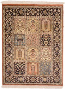 Cashmere Silk Tappeto orientale 110x80 (Indian) Annodato A Mano