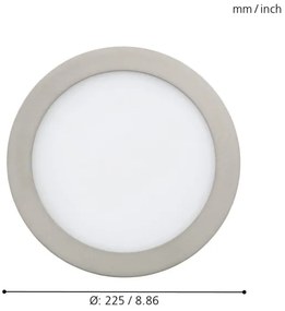 Eglo 96676 - Faretto da incasso LED RGB dimmerabile FUEVA-C LED/15,6W/230V