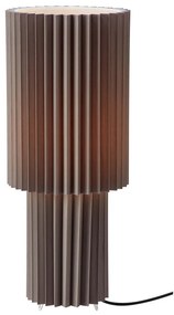 Lampada da tavolo grigia con paralume in tessuto (altezza totale 45 cm) Catis – Markslöjd