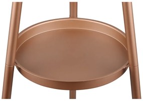 Lampada da terra marrone con ripiano (altezza 152 cm) Colette - Trio