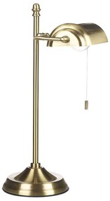 Lampada da tavolo metallo oro 52 cm MARAVAL Beliani