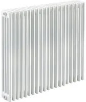 Radiatore acqua calda EQUATION in acciaio 4 colonne, 20 elementi interasse 813 cm, bianco