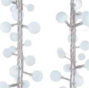 Catena luminosa LED da esterno 40 LED / 9 m IP44 bianco freddo