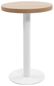 Tavolo Da Bistrot Marrone Chiaro 50 Cm İn Mdf /