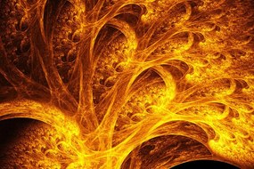 Carta da parati – Foresta astratta