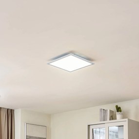 Pannello LED Lindby Enja, bianco, alluminio, 39,5 cm x 39,5 cm