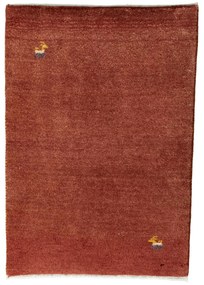 Gabbeh Tappeto persiano 90 x 60 Rosso (Iran) Annodato A Mano
