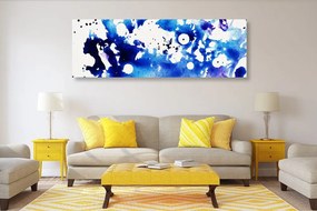 Stampa su tela – Astratto artistico blu