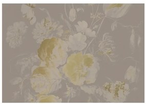 KEK Amsterdam Wandbild Golden Age Flowers Gold 12 - XL