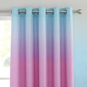 Tenda per bambini rosa e viola 2 pz 168x183 cm Ombre Rainbow Clouds – Catherine Lansfield