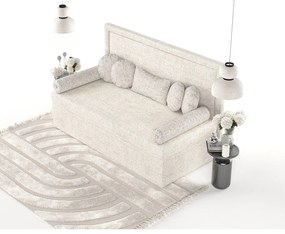 Letto singolo imbottito crema 80x200 cm Scala - Maison de Rêve