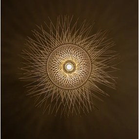 Brilagi - Lampadario LED a sospensione con cavo CERIA BOHO 1xE27/40W/230V Ø 100 cm in bambù