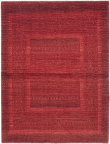 Loribaft Tappeto 160x210 Rosso (Iran) Annodato A Mano