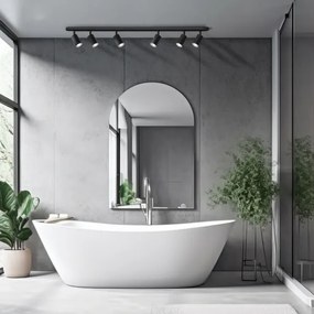 Plafoniera da bagno LED RGBW dimmerabile TURYN 6xGU10/6,5W/230V IP44 nero