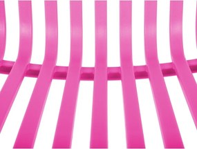 Sedia da pranzo rosa in plastica Glee – Leitmotiv