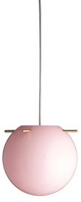 Koi Lampada a Sospensione Ø32 Opal Rose/Brass - Frandsen