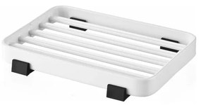 Tappeto di sapone bianco Tower - YAMAZAKI