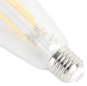 Set di 5 lampade LED intelligenti E27 dimmerabili e calde ST64 7W 806 lm 1800-3000K