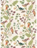Osborne & Little Carta da parati Mayani - Olive