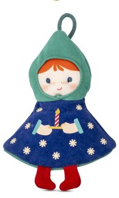 Lilliputiens - Decorazione natalizia - Titti elfo in tessuto reversibile e fosforescente