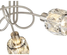 Globo 54356-3 - Lampadario a plafone KRIS 3xE14/40W/230V