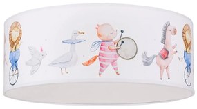 Duolla - Lampada LED da soffitto per bambini CORTINA LED/26W/230V Ø40cm 4000K