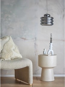 Lampadario argentato con paralume in vetro ø 24 cm Spike – Bloomingville