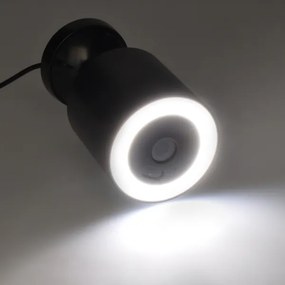 Solight 1D80 - Telecamera esterna LED con illuminazione integrata 12V 1536p Wi-Fi Tuya IP65