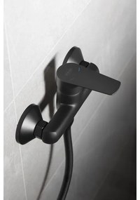 Aqualine - Rubinetto doccia LOTTA opaco nero