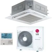 Climatizzatore Condizionatore LG Cassetta a 4 Vie Inverter 30000 Btu UT30F R-32 Wi-Fi Optional con Comando a Filo e Pannello Incluso - Novit