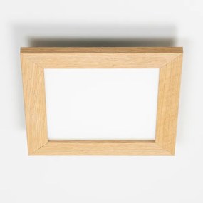 Brilagi - Luce LED dimmerabile SLIMFRAME WOOD LED/25W/230V 34x34 cm + +TC