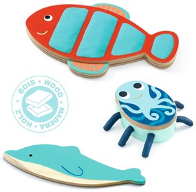 Set creativo con plastilina - Mostri marini