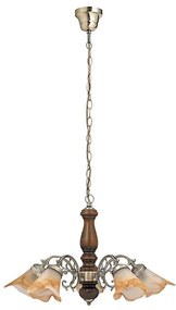 Rabalux 7095 - Lampadario a sospensione con catena RUSTIC 3 5xE14/40W/230V