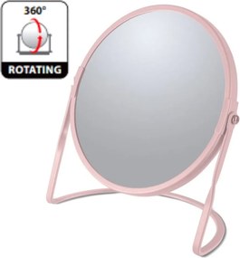 Specchio per make-up con ingrandimento (con ingrandimento 5x) ø 18 cm Akira – Spirella