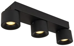 Globo 56961-3B - Faretto LED RAE 3xLED/6W/230V nero