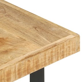 Tavolino da salotto in legno massello di mango 142x90x42 cm