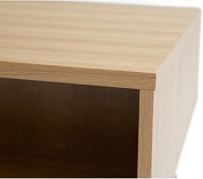 Tavolino in colore naturale 60x110 cm Pensacola - Unique Furniture