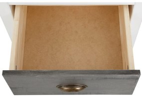 Tavolo da lavoro bianco e grigio Salva - Støraa