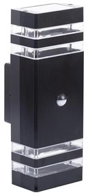 Applique da esterno con sensore BREZZA 2xGU10/35W/230V IP65