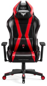 Sedia da gaming Diablo X-Horn 2.0 King Size: nero-rosso