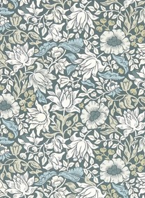 Clarke & Clarke Tapete Mallow - Slate/ Dove