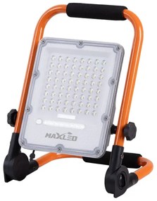 Proiettore LED ricaricabile con treppiede LED/50W/3,2V 4500K 5000 mAh IP65 arancione