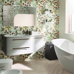Piastrella da rivestimento interno 60 x 120 cm Sp. 7 mm rettificato Trend Berries Decoro in gres naturale smaltato satinato multicolore traffico medio (pei 2/5) 1.44 mq